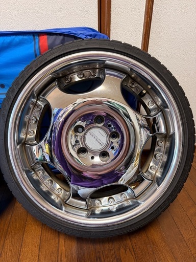 AMEシャレン　18インチ　バリ山  ２本