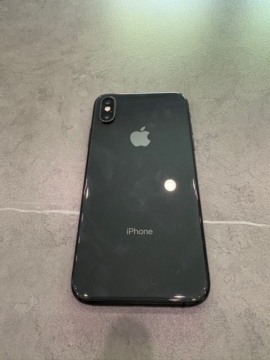 【iPhone XS 256GB ブラック】※Face ID不良あり