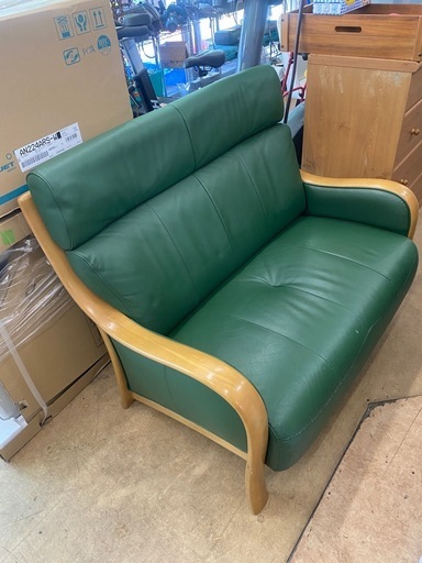 2人掛けソファー　中古　リサイクルショップ宮崎屋佐土原店R8.2.21