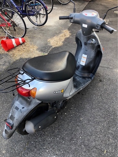 スズキ レッツ4 CA45A 
実動 原付バイク   動画あり 広島市中区