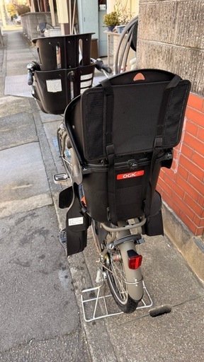 前後ろチャイルドシート付き！自転車
