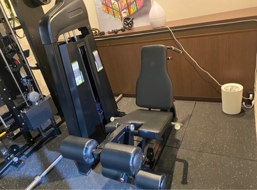レッグカール　レッグエクステンション　トレーニング
