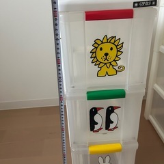 子供用衣装ケース2個の画像