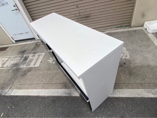 A810♦️キッチンカウンター 幅120 キャビネット レンジ台 収納 家電収納 食器棚 