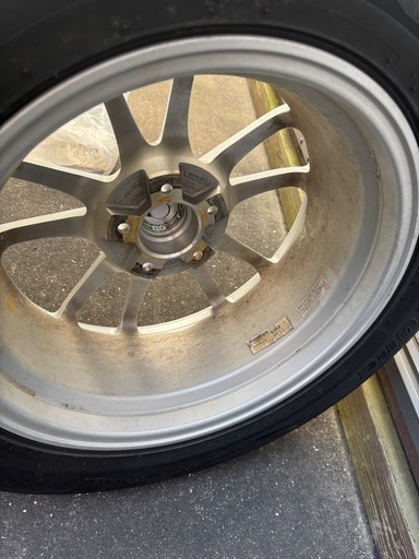 【ナット付】BLIZZAK 225/60R17 スタッドレス4本 ECO FORMEアルミ付 エクストレイル等