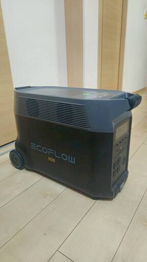 EcoFlow DELTA Pro ポータブル電源、 ソーラーパネル1枚 セット 中古