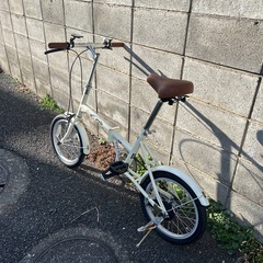 折り畳み自転車(ほぼ未使用)の画像