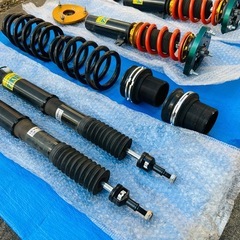 車高調　ゴルフトゥーラン 1TCZD 用　キャンバー調整ピロアッパー　中古の画像