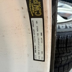 16インチホイールタイヤ
セット の画像