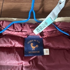 90サイズ　ハッシュアッシュ　ダウンコートの画像