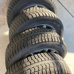 「決まりました」スタッドレスタイヤ　4本セット　アルミホイールの画像