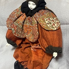 アンティーク ピエロ人形の画像