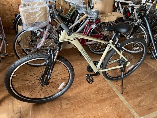 未使用 未登録 自転車 マウンテンバイク HEAD スクアッド 27.5インチ 21段変速 自転車