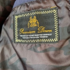 メンズ ダウンコートの画像