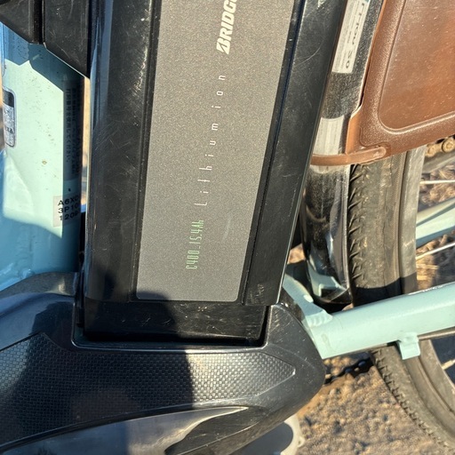 ブリヂストン電動自転車15.4アンペア80キロぐらい走れるもの
