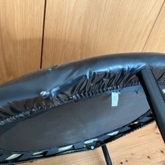 小さめコンパクト省スペースのトランポリン　ブラック　の画像