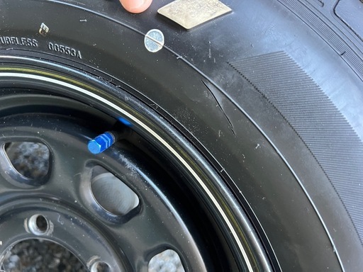デイトナスチールホイール、グットイヤーナスカータイヤ