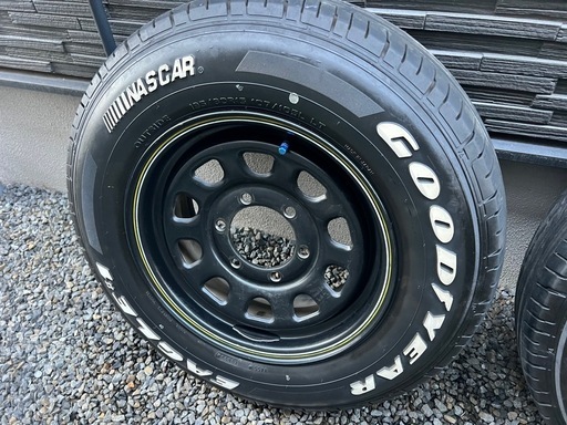 デイトナスチールホイール、グットイヤーナスカータイヤ