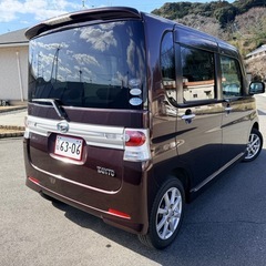ダイハツ タントカスタム 車検 ナビ フルセグ パワースライドの画像