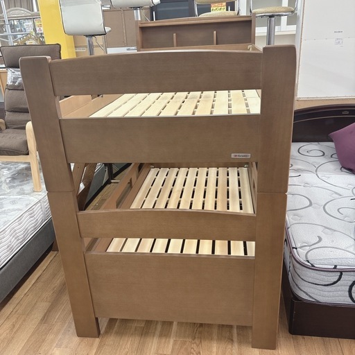 【?買取市場 柴田店】 I674 ? ジモティー限定価格！ 最高級！Granz 2段ベッド ⭐ クリーニング済