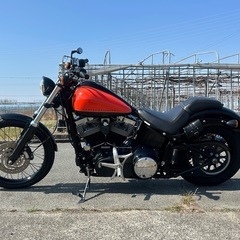 ハーレーダビットソン　FXS1580 ブラックライン　ソフテイル　アメリカンの画像