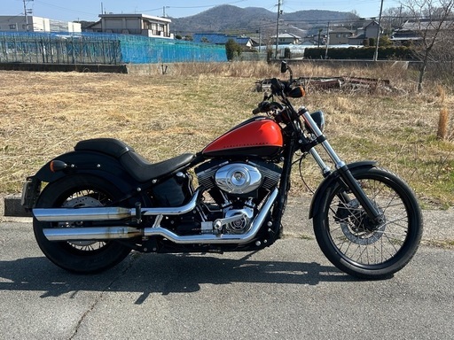 ハーレーダビットソン　FXS1580 ブラックライン　ソフテイル　アメリカン
