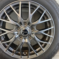 スタッドレスタイヤ　VRX3 
195/60/R16 セレナ等　ナット有　4シーズン目の画像