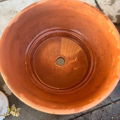 素焼き植木鉢の画像