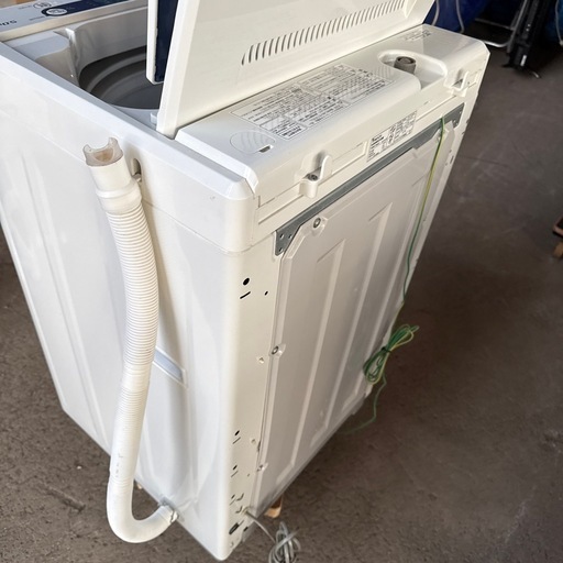 チェック? 配達応談　2017年 ヤマダ電機 5kg全自動洗濯機 YWM-T50A1