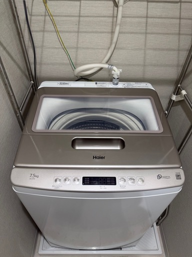 Haier  洗濯容量7.5kg洗濯機