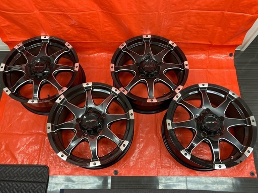 MKW 18インチ 8J アルミホイール4本セット