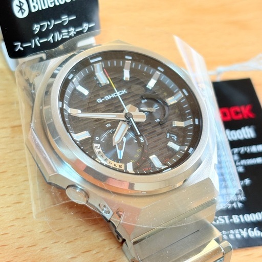 未使用品 保管品 G-SHOCK G-steel Bluetooth ソーラー メンズ時計 