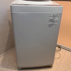 東芝 洗濯機 AW-5G6の画像