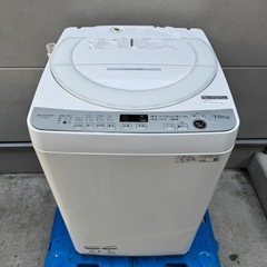 191⭐️2022年製★シャープ　洗濯機　7KG 大型　大容量　一人暮らしの画像