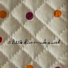 ホールマーク　Hallmark　オーブンミトン　鍋つかみ　新品 キルティング　水玉　ドット　１枚の画像