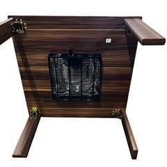 折りたたみ こたつテーブル（ブラウン／長方形）の画像