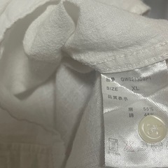 グローバルワーク/リネンシャツ/半袖size xlの画像