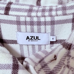 AZUL  冬用 チェックシャツ ０円の画像