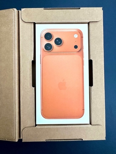 【新品未開封】iPhone 17 Pro Max 256GB コズミックオレンジ SIMフリー【伊丹市・手渡し】