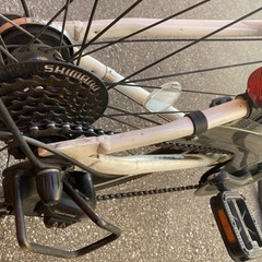 【ブリヂストン製・SCHLEINシュライン】26インチ自転車　そのままでも乗れますが訳ありの画像