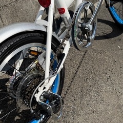 折りたたみ６段変速自転車の画像