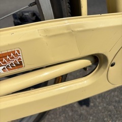 【整備士による点検済み】　☆前後良品中古タイヤ☆   26インチ軽快車　防犯登録料込価格︎‼︎の画像