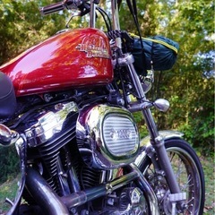 ハーレー　XL1200C スポーツスターカスタム　キャブ車　チョッパーカスタム　車検R9年10月！の画像