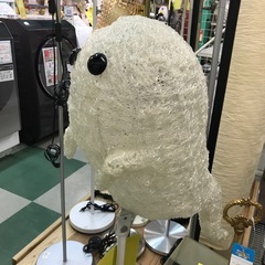ジャングルジャングル貝塚店　ライト　おばけ　おばけライト　かわいい　オシャレ　インテリア　白　ホワイト　中古　貝塚市　二色浜の画像