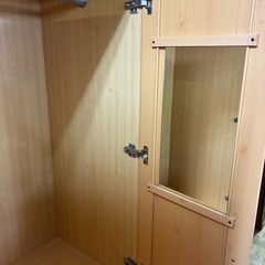 【ジャングル深井店】ワードローブ ナチュラル 家具 堺市 深井【FU161】の画像