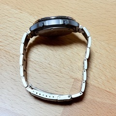 エルジン チタン FK-1009-C QZ クオーツ 電池式 腕時計 メンズの画像