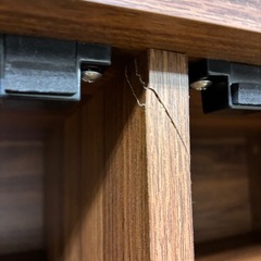 【ジャングル深井店】2枚扉食器棚 アイアン&木製茶 家具 食器棚 堺市 深井【FU167】の画像