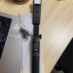 自撮り棒 MACOOコンパクトセルカ棒ライト付きの画像