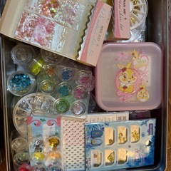 ネイル　　ラメ　ホロの画像