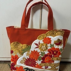 ハンドメイドバッグの画像